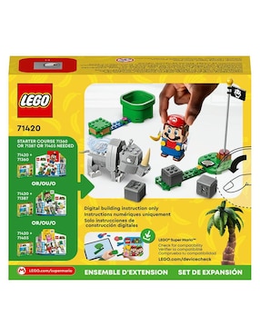 Lego Super Mario Bros Set de Expansión: Rambi, el rinoceronte 71420