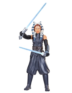 Figura De Acción Ahsoka Tano Star Wars Con Luz Y Sonido Articulada