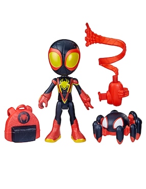 Figura De Acción Spidey And His Amazing Friends Miles Morales Marvel Articulada