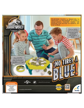 ¡No tires a blue! Jurassic World Novelty