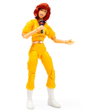 Figura De Acción Teenage Mutant Ninja Turtles April O’Neil Articulada