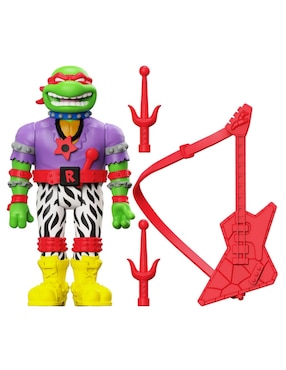 Figura De Acción Teenage Mutant Ninja Turtles Heavy Metal Raph Articulada