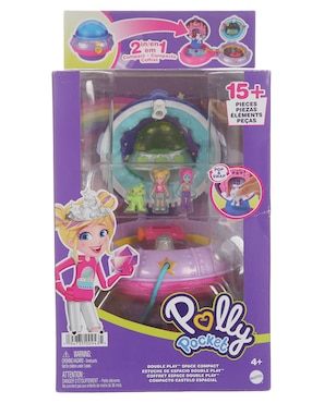 Set Muñecas Polly Pocket Estuche De Espacio