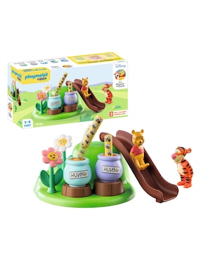 Playmobil 1-2-3 Disney: Winnie The Pooh & Tigger Jardín De Abejas 71317