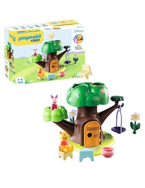 Playmobil 1-2-3 Disney: Winnie The Pooh & Piglet Casa Del Árbol 71316