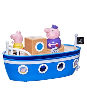 Set Muñeca El Barco Del Abuelo Peppa Pig