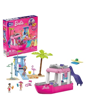 Mega Bloks Barbie Malibu Dream Boat HPN79