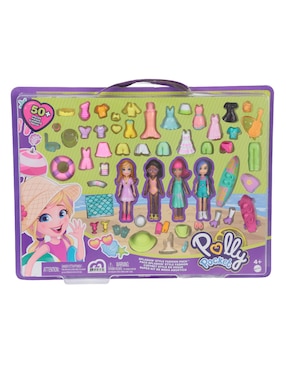 Set Muñecas Polly Pocket Super Kit De Moda Acuático