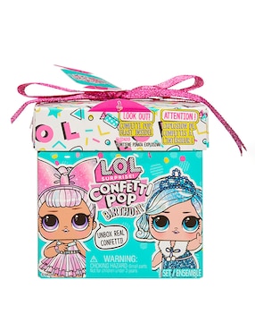 Muñeca Sorpresa L.O.L Surprise Confetti Pop Birthday