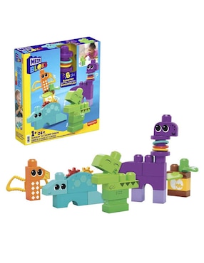 Mega Bloks Fisher-Price Dinosaurios Diversión A Bocados HKN43