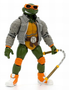 Figura De Acción Teenage Mutant Ninja Turtles Michelangelo Articulada