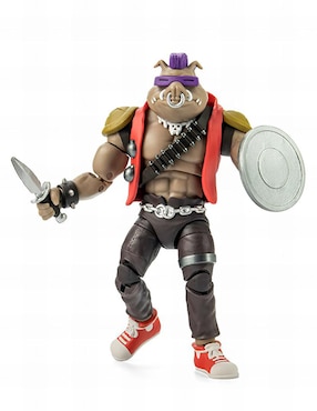 Figura De Acción Teenage Mutant Ninja Turtles Bebop Articulada