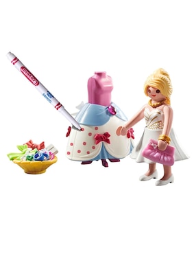 Playmobil Crayola Color: Diseñadora De Moda 71374