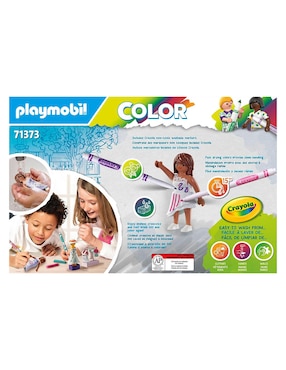 Playmobil Crayola Construcción Fashion