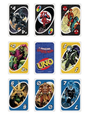UNO The Amazing Spider-Man Mattel