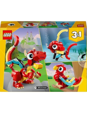 Lego Creator Dragón rojo 31145