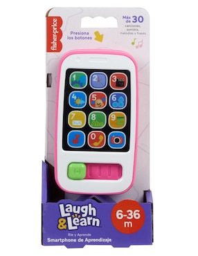 Smartphone De Aprendizaje Fisher Price Ríe Y Aprende juego didáctico infantil unisex