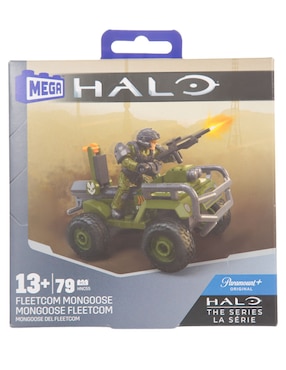 Mega Bloks Halo Mongoose Del Fleetcom HNC55