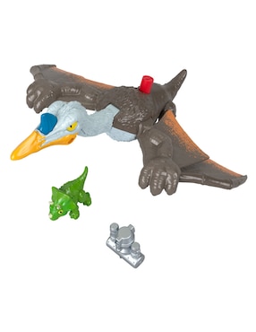 Figura De Acción Jurassic World Quetzalcóatl Fisher Price Con Movimiento