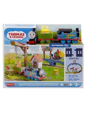 Set lanzador p/auto Mattel HTN34
