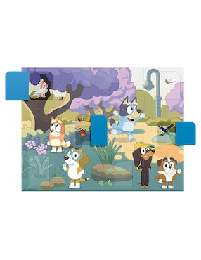 Rompecabezas arma y descubre Bluey Novelty
