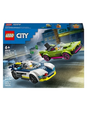 Lego City Coche de Policía y Potente Deportivo 60415