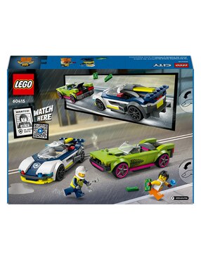 Lego City Coche de Policía y Potente Deportivo 60415
