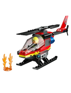 Lego City Helicóptero de Rescate de Bomberos 60411
