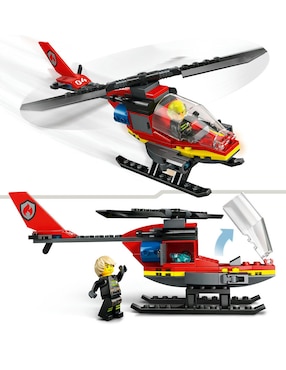 Lego City Helicóptero de Rescate de Bomberos 60411