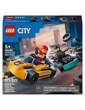 Lego City Karts y Pilotos de Carreras 60400