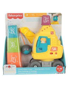 Fisher Price Grúa Cuenta Y Apila HWY63