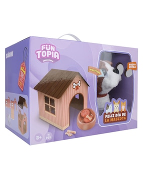 Peluche de Perro Funtopia de 19 cm