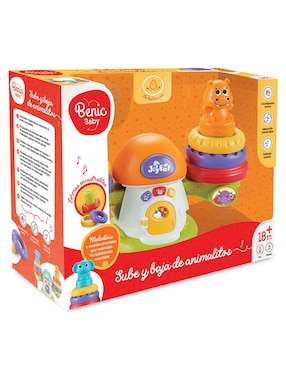 Sube Y Baja De Animalitos Benic Baby Juego Interactivo Unisex