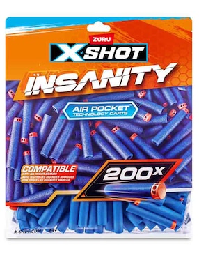 Repuesto de dardos X-Shot