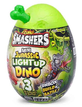 Figura ZURU Mini Jurassic Lightup Dino aniversario