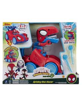 Figura de acción Spidey Rex Racer Marvel