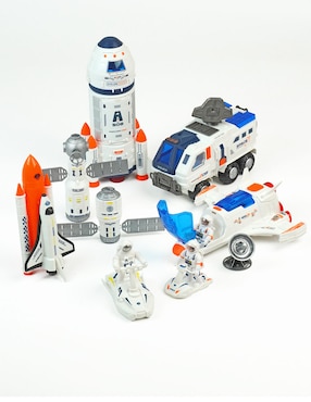 Set juguetes figuras de juguete del espacio Funtopia