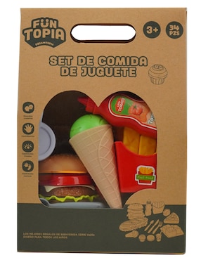 Comida de juguete Funtopia juego de rol para niños