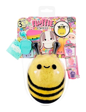 Peluche De Abeja Fluffie Stuffiez Fluffy Stuffiez