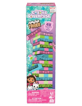 Jumbling Tower Gabby's Dollhouse Cardinal Netflix