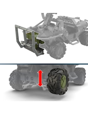Mega Bloks Halo Warthog del Fleetcom