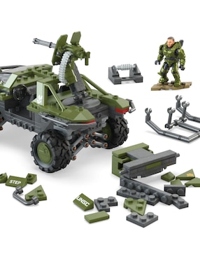 Mega Bloks Halo Warthog del Fleetcom