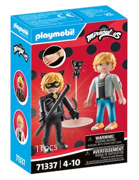 Playmobil Miraculous Adrien y Cat Noir