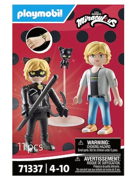 Playmobil Miraculous Adrien y Cat Noir