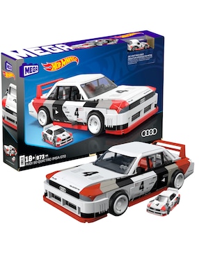 Mega Bloks Hot Wheels Audi 90 Quattro Imsa Gto Hry20