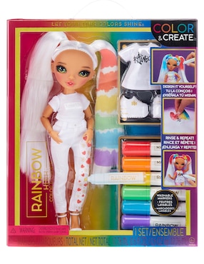 Muñeca Rainbow High Color And Create