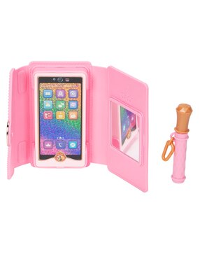 Teléfono de juguete y bonito bolso de mano Disney juego de rol para niños