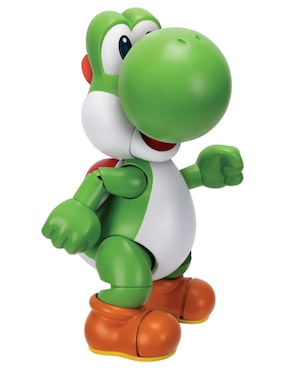 Figura De Acción Super Mario Yoshi Nintendo Con Sonido Figura Articulada