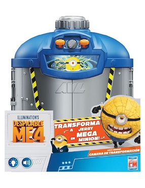 Set figuras articuladas Mi Villano Favorito Minions con luz y movimiento