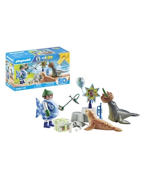 Playmobil My Life Cuidadora con animales